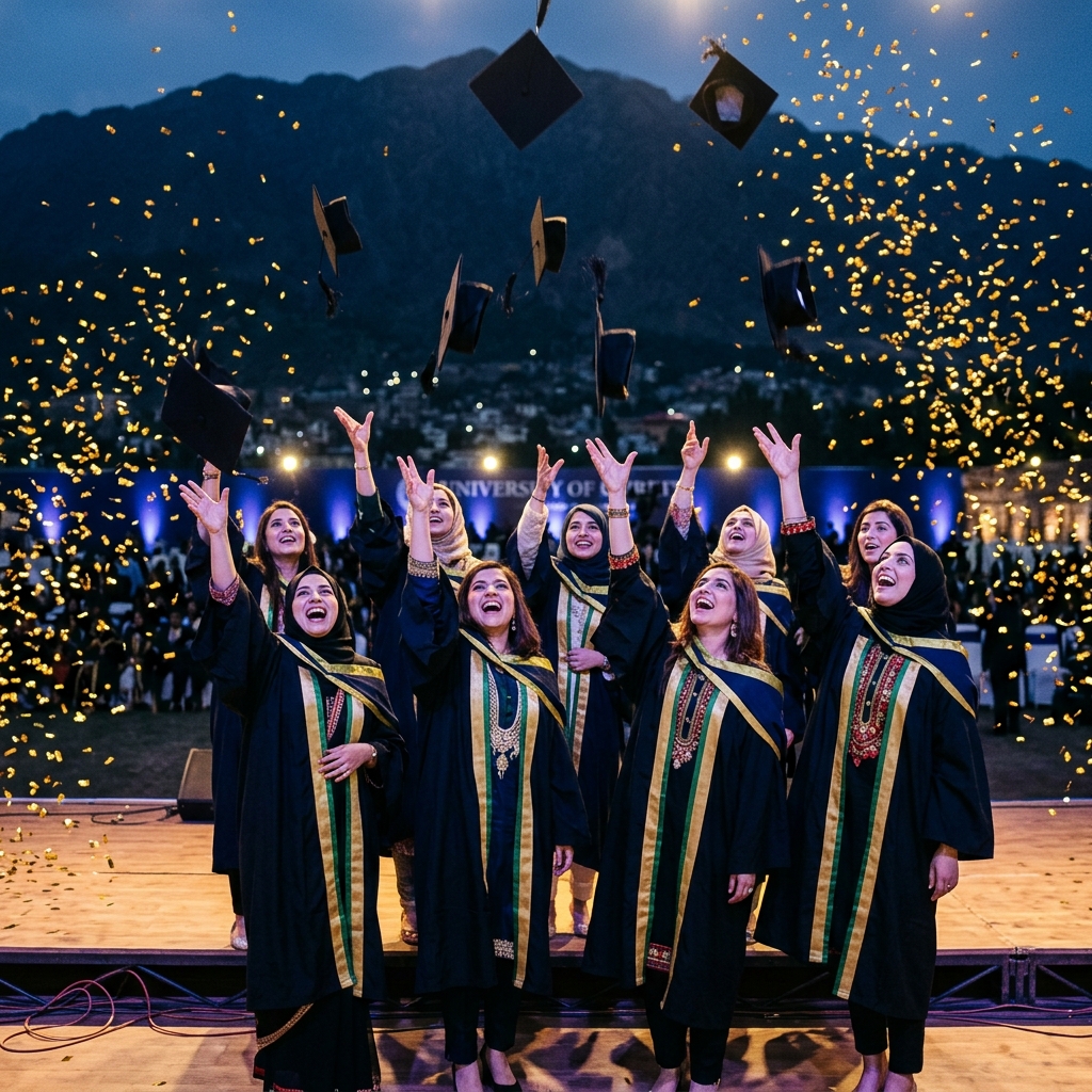 Maahir first batch graduation ceremony on stage